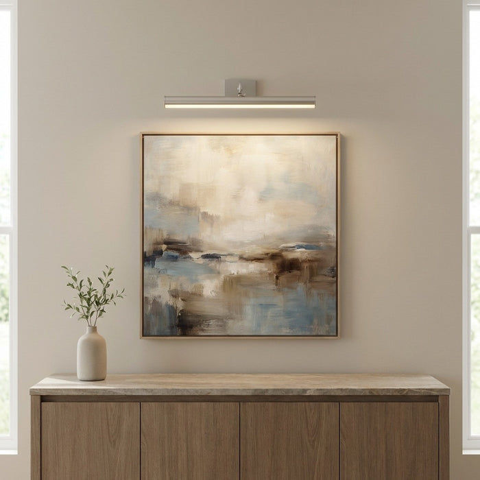 Myhouse Lighting Generation Lighting - GLW2031BN - LED Picture Light - Loxen - Brushed Nickel