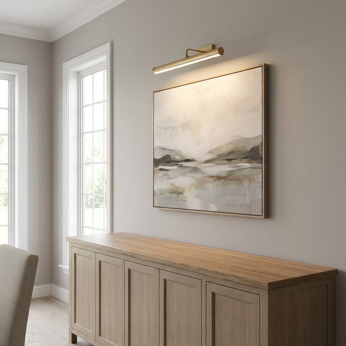 Myhouse Lighting Generation Lighting - GLW2031SB - LED Picture Light - Loxen - Satin Brass