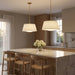 Myhouse Lighting Generation Lighting - GLP1873SBE - Three Light Pendant - Vilera - Satin Brass