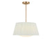 Myhouse Lighting Generation Lighting - GLP1873SBE - Three Light Pendant - Vilera - Satin Brass