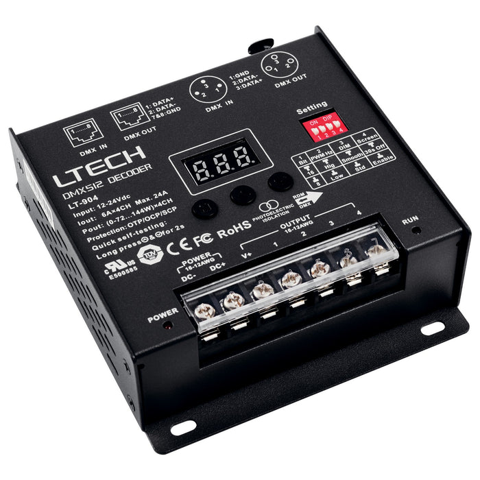 Myhouse Lighting Kichler - 1DMXDBK - Decoder - Tunable Dry Tape Accessory - Black