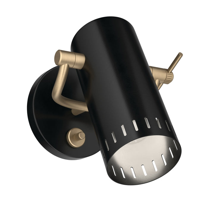 Myhouse Lighting Kichler - 52840BK - LED Wall Sconce - Ruehl - Black