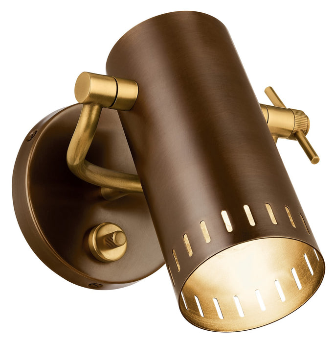 Myhouse Lighting Kichler - 52840LBZ - LED Wall Sconce - Ruehl - Lacquered Bronze