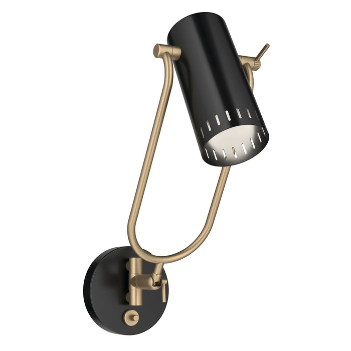 Myhouse Lighting Kichler - 52841BK - LED Wall Sconce - Ruehl - Black