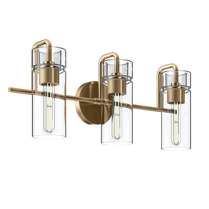 Myhouse Lighting Kichler - 55252CPZ - Three Light Bath - Niccol - Champagne Bronze