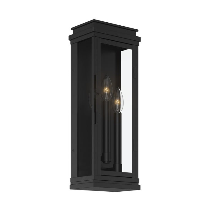 Myhouse Lighting Kichler - 59163BK - Three Light Outdoor Wall Mount - Lundon - Black