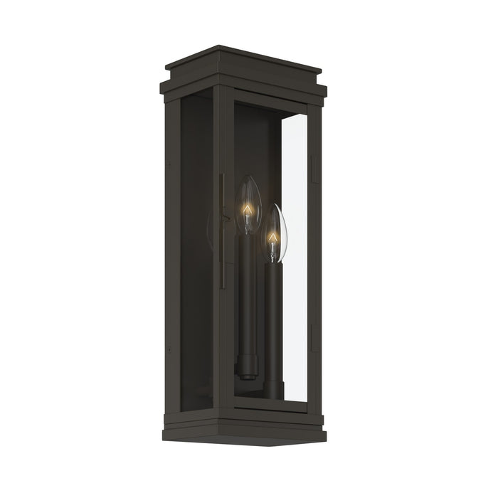 Myhouse Lighting Kichler - 59163OZ - Three Light Outdoor Wall Mount - Lundon - Olde Bronze