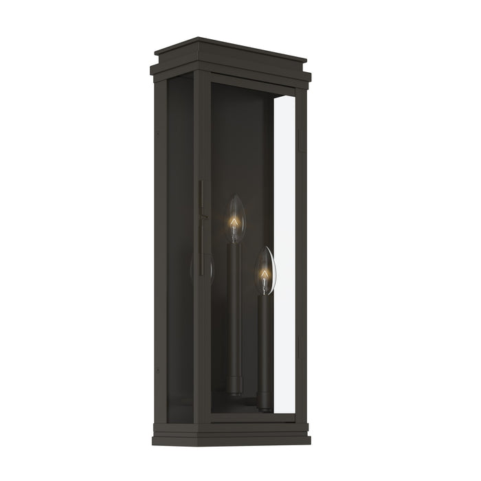 Myhouse Lighting Kichler - 59164OZ - Three Light Outdoor Wall Mount - Lundon - Olde Bronze