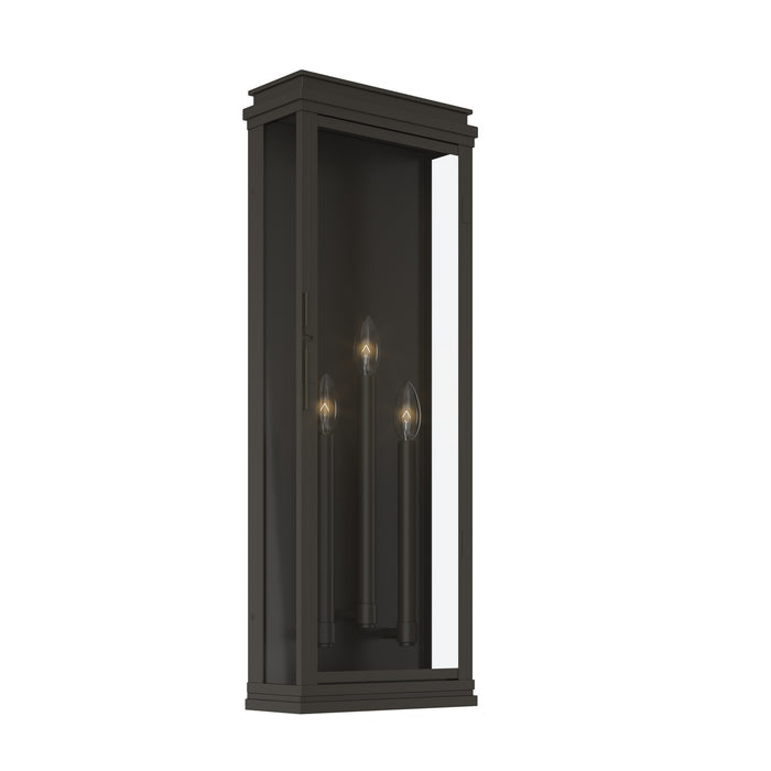 Myhouse Lighting Kichler - 59165OZ - Three Light Outdoor Wall Mount - Lundon - Olde Bronze