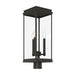 Myhouse Lighting Kichler - 59166OZ - Three Light Outdoor Post Lantern - Lundon - Olde Bronze