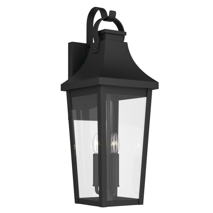 Myhouse Lighting Kichler - 59196BKT - Three Light Outdoor Wall Mount - Cleary - Textured Black