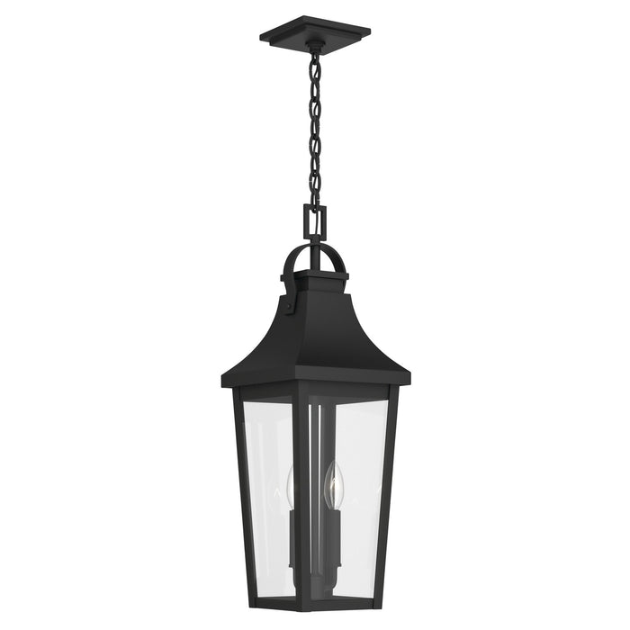 Myhouse Lighting Kichler - 59198BKT - Two Light Outdoor Pendant - Cleary - Textured Black