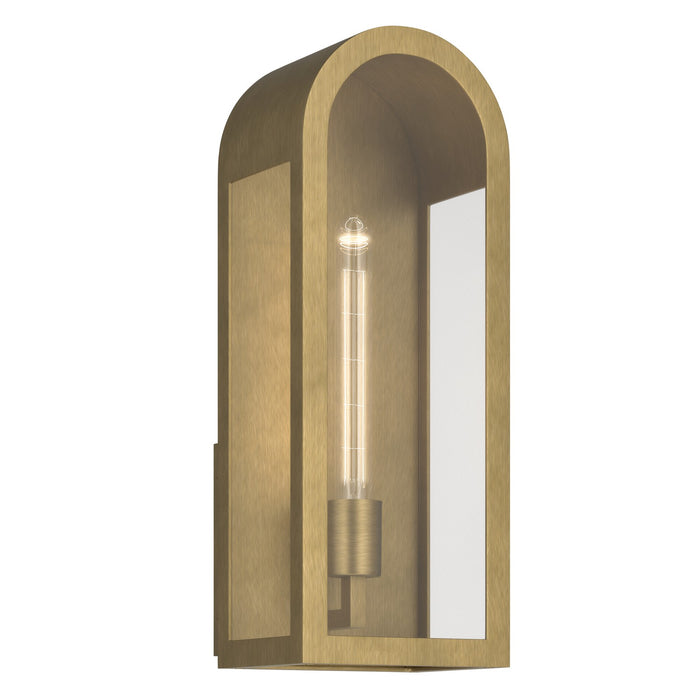 Myhouse Lighting Kichler - 59201NBR - One Light Outdoor Wall Mount - Marea - Natural Brass