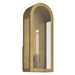 Myhouse Lighting Kichler - 59202NBR - One Light Outdoor Wall Mount - Marea - Natural Brass