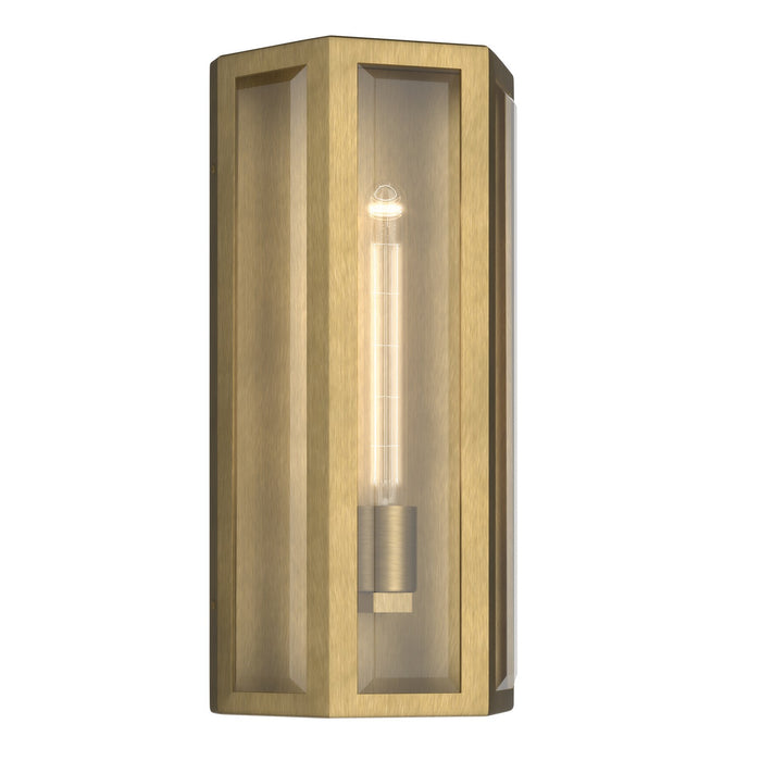 Myhouse Lighting Kichler - 59214NBR - One Light Outdoor Wall Mount - Berens - Natural Brass