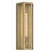 Myhouse Lighting Kichler - 59215NBR - One Light Outdoor Wall Mount - Berens - Natural Brass