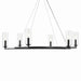 Myhouse Lighting Kichler - 52771BK - Six Light Chandelier - Harpin - Black