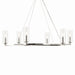 Myhouse Lighting Kichler - 52771PN - Six Light Chandelier - Harpin - Polished Nickel