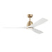 Myhouse Lighting Kichler - 300054-CPZ - 54" Ceiling Fan - Volos II - Champagne Bronze