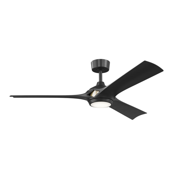 Myhouse Lighting Kichler - 300056-BK - 56" Ceiling Fan - Veetra - Matte Black