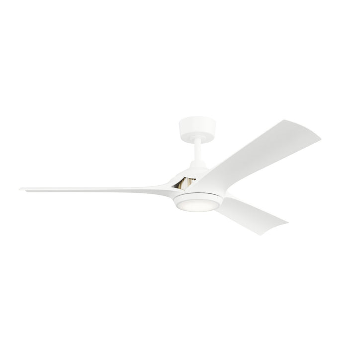 Myhouse Lighting Kichler - 300056-MWH - 56" Ceiling Fan - Veetra - Matte White