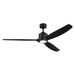 Myhouse Lighting Kichler - 300360-BK - 60" Ceiling Fan - Calyx - Matte Black