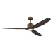 Myhouse Lighting Kichler - 300360-HBB - 60" Ceiling Fan - Calyx - Heritage Brushed Bronze