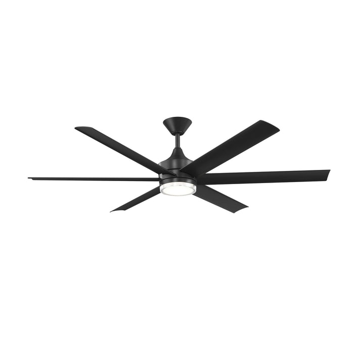 Myhouse Lighting Kichler - 310065-BK - 65" Ceiling Fan - Solen - Matte Black