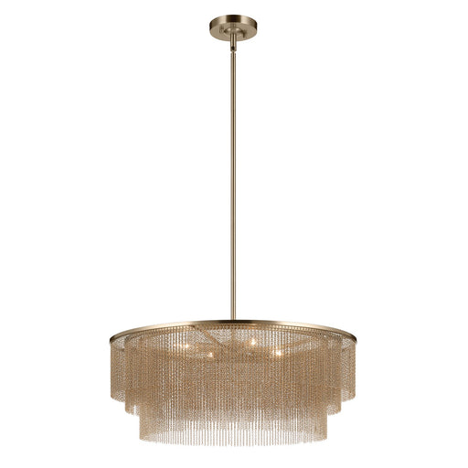 Myhouse Lighting Kichler - 52823CPZ - Four Light Chandelier - Khaite - Champagne Bronze