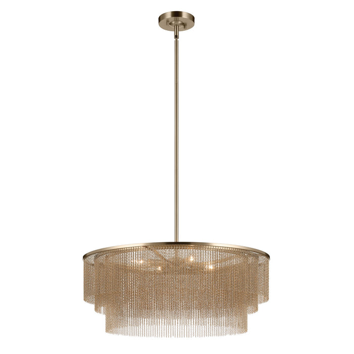 Myhouse Lighting Kichler - 52823CPZ - Four Light Chandelier - Khaite - Champagne Bronze