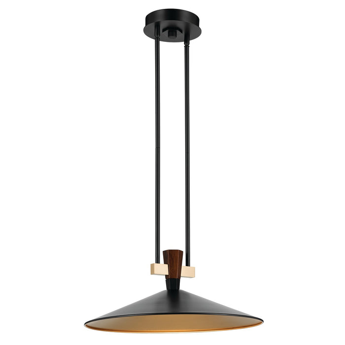 Myhouse Lighting Kichler - 52832BKLED - LED Pendant - Tenon - Black