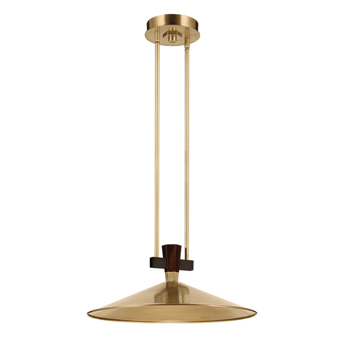 Myhouse Lighting Kichler - 52832LBRLED - LED Pendant - Tenon - Lacquered Brass
