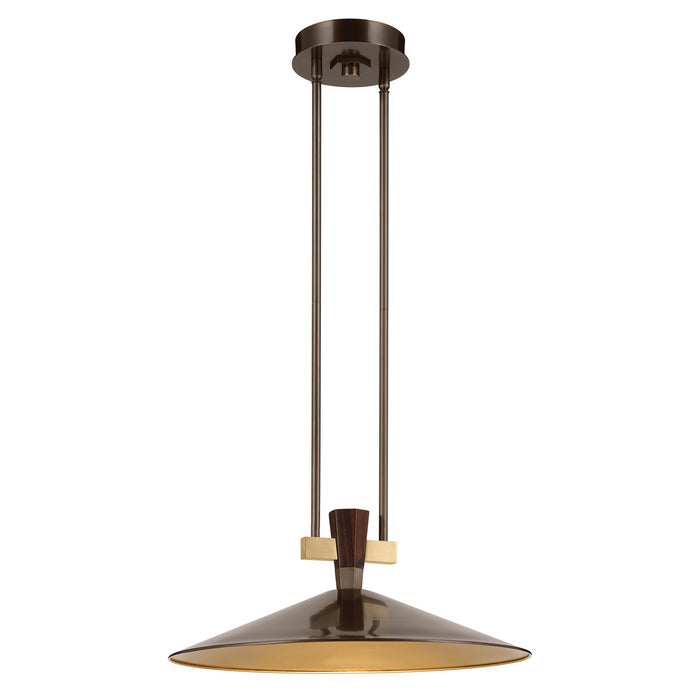 Myhouse Lighting Kichler - 52832LBZLED - LED Pendant - Tenon - Lacquered Bronze