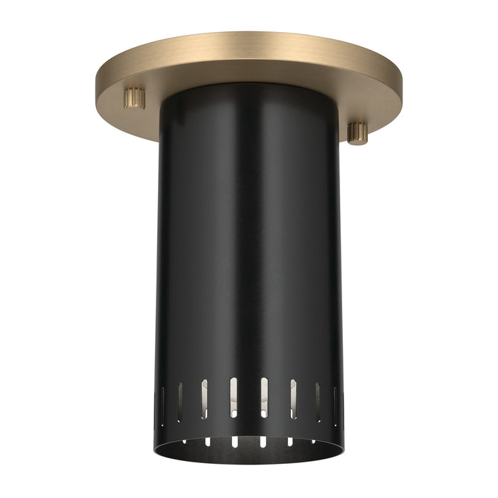 Myhouse Lighting Kichler - 52842BK - LED Flush Mount - Ruehl - Black