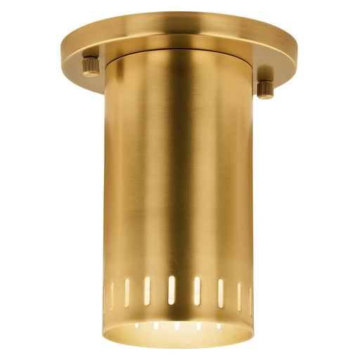 Myhouse Lighting Kichler - 52842LBR - LED Flush Mount - Ruehl - Lacquered Brass