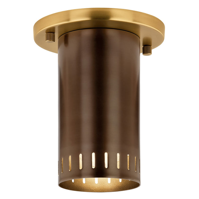 Myhouse Lighting Kichler - 52842LBZ - LED Flush Mount - Ruehl - Lacquered Bronze