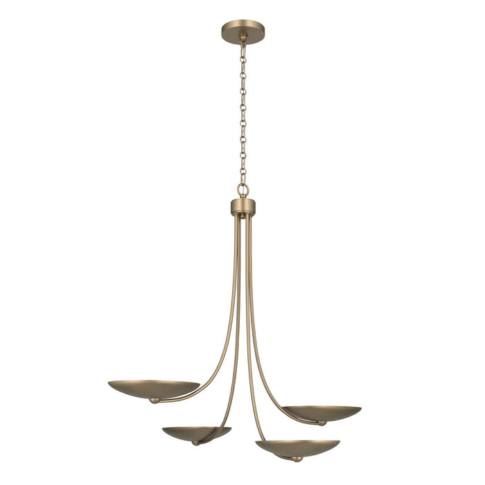 Myhouse Lighting Kichler - 52855CPZ - Four Light Chandelier - Palmela - Champagne Bronze