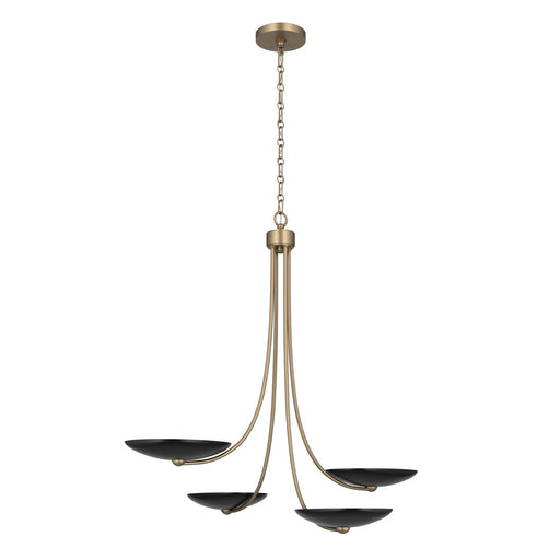 Myhouse Lighting Kichler - 52855CPZBK - Four Light Chandelier - Palmela - Champagne Bronze