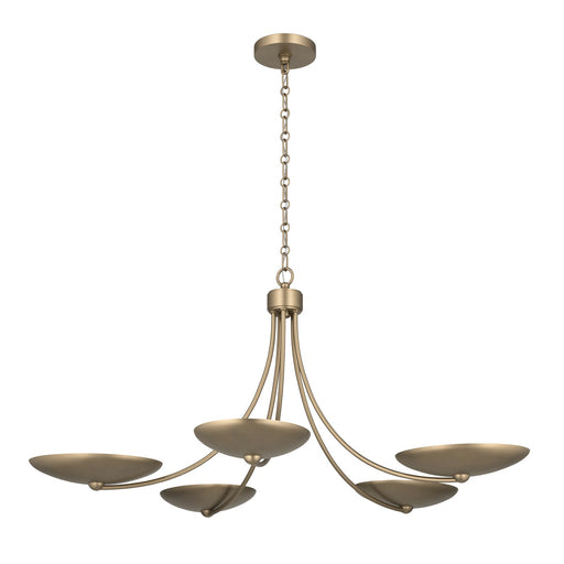 Myhouse Lighting Kichler - 52856CPZ - Five Light Chandelier - Palmela - Champagne Bronze