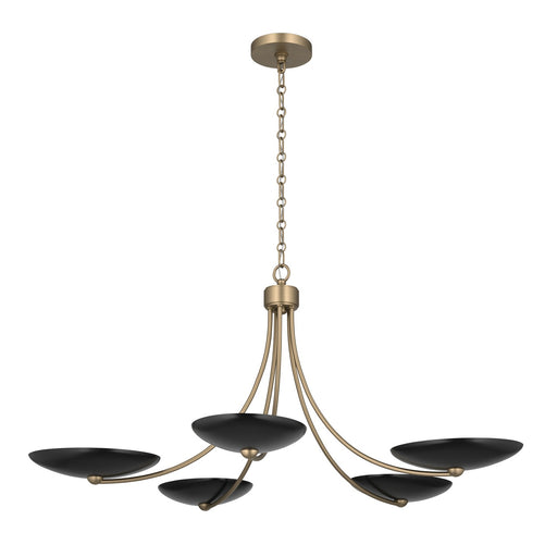 Myhouse Lighting Kichler - 52856CPZBK - Five Light Chandelier - Palmela - Champagne Bronze