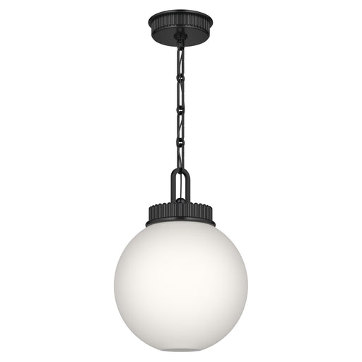 Myhouse Lighting Kichler - 52866BK - One Light Pendant - Andorra - Black