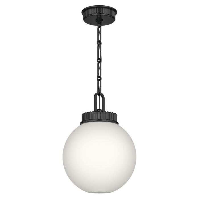 Myhouse Lighting Kichler - 52866BK - One Light Pendant - Andorra - Black