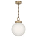 Myhouse Lighting Kichler - 52866CPZ - One Light Pendant - Andorra - Champagne Bronze
