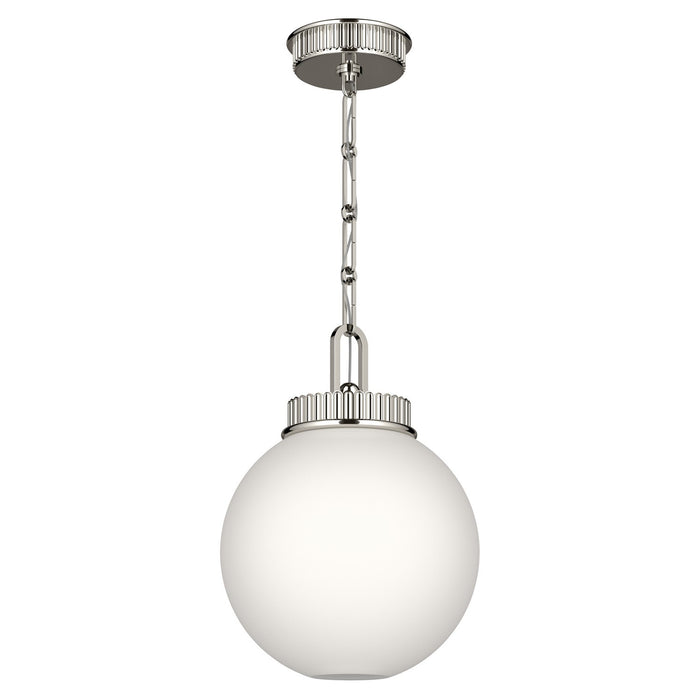 Myhouse Lighting Kichler - 52866PN - One Light Pendant - Andorra - Polished Nickel