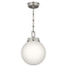 Myhouse Lighting Kichler - 52866PN - One Light Pendant - Andorra - Polished Nickel