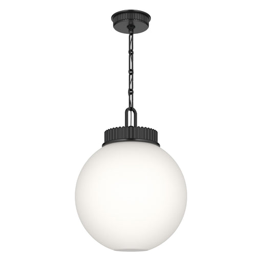 Myhouse Lighting Kichler - 52867BK - One Light Pendant - Andorra - Black