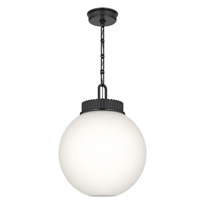 Myhouse Lighting Kichler - 52867BK - One Light Pendant - Andorra - Black