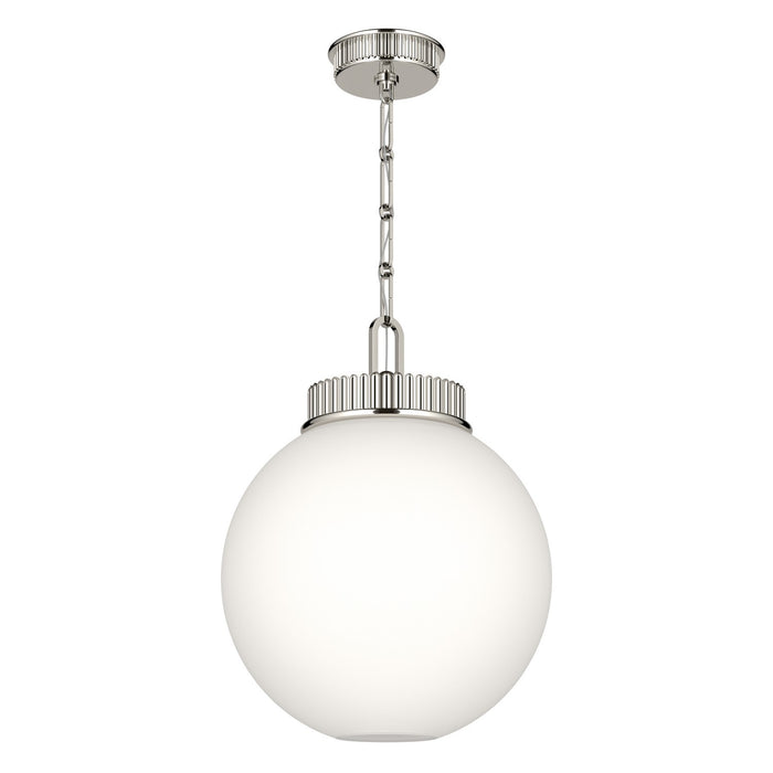 Myhouse Lighting Kichler - 52867PN - One Light Pendant - Andorra - Polished Nickel
