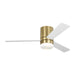 Myhouse Lighting Generation Lighting - 3ERHR52BBSD - 52" Ceiling Fan - Era 52 Hugger LED - Burnished Brass