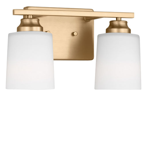 Myhouse Lighting Generation Lighting - 4420902-848 - Two Light Bath - Vinton - Satin Brass